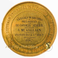 napoleon_iii_medaille_or_enseignement_deux_sevres_1867_revers